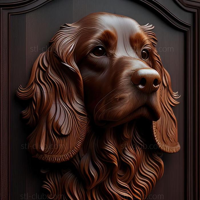 st Picardy Spaniel dog